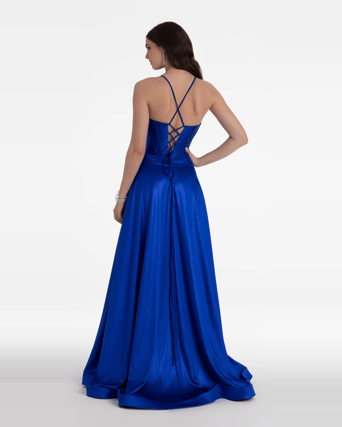 ball-gown floor-length prom dress - image 7