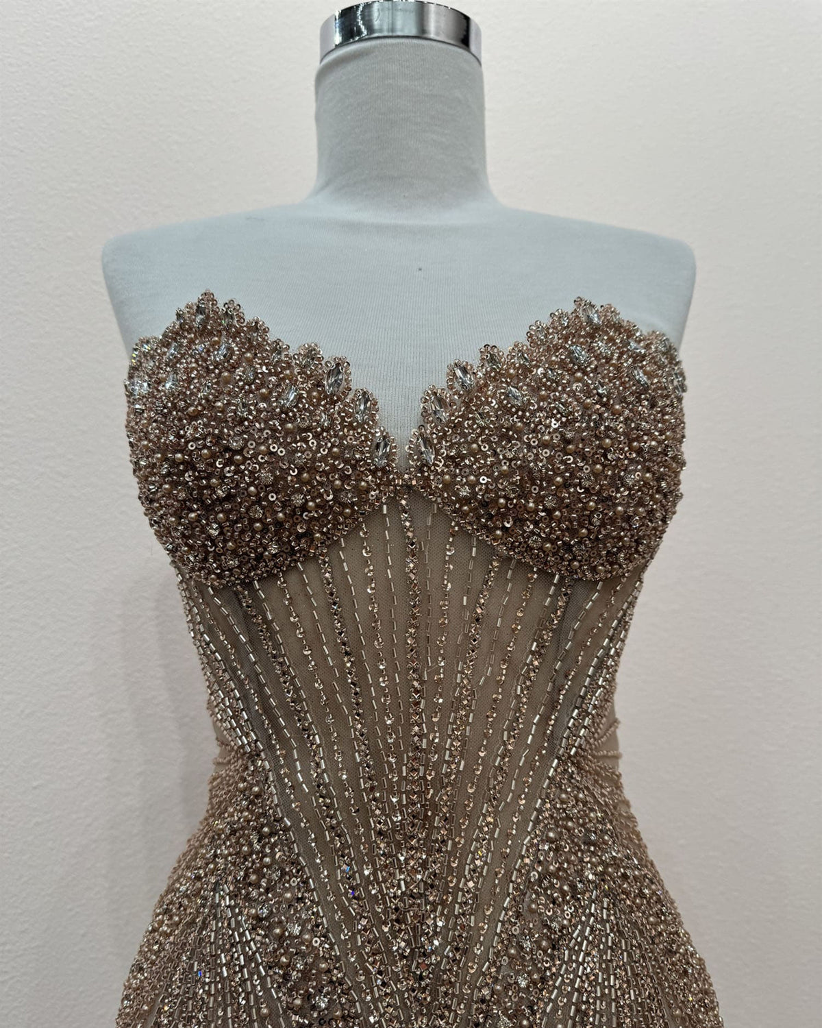 ainsley beaded mini homecoming dress - image 8