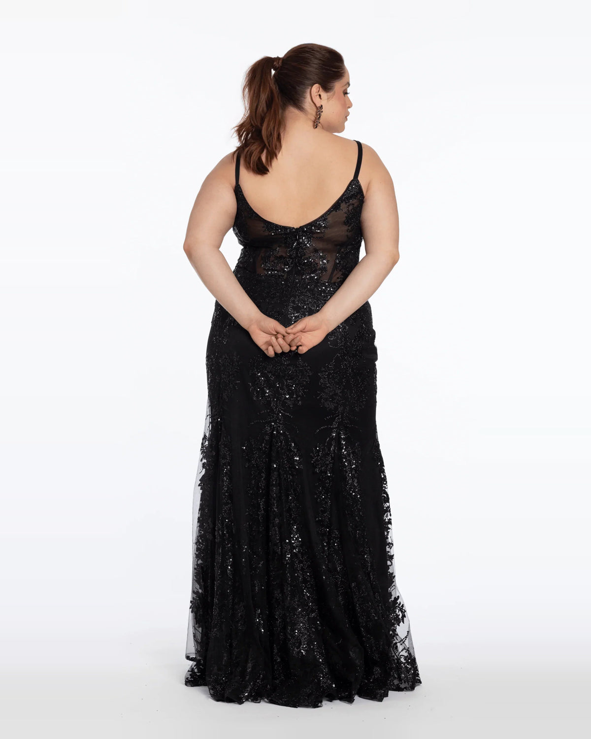 sweetheart mermaid maxi prom dress - image 8