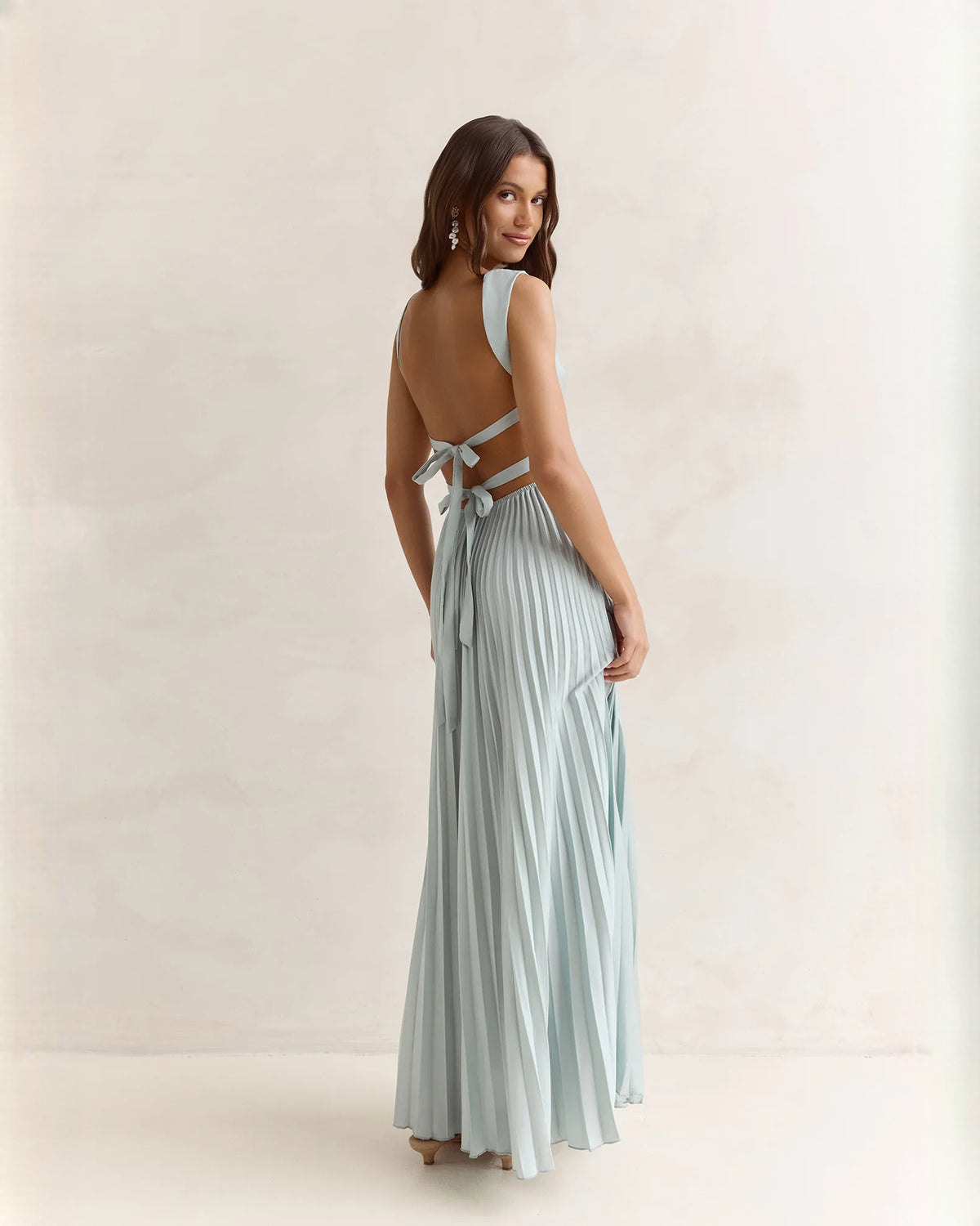 Timeless Formal Evening Sleeveless Chiffon A-Line Maxi Bridesmaid Dress