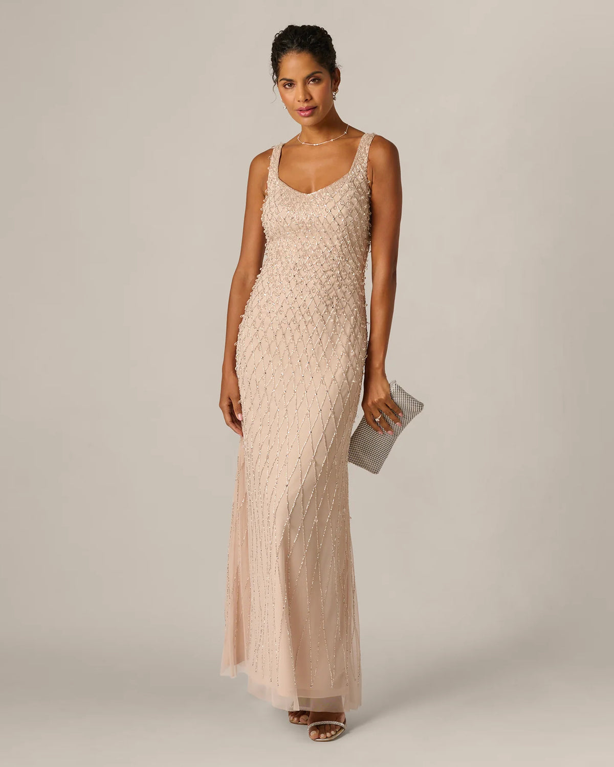 Mermaid Maxi Mother of the Bride Dress for Wedding Reception