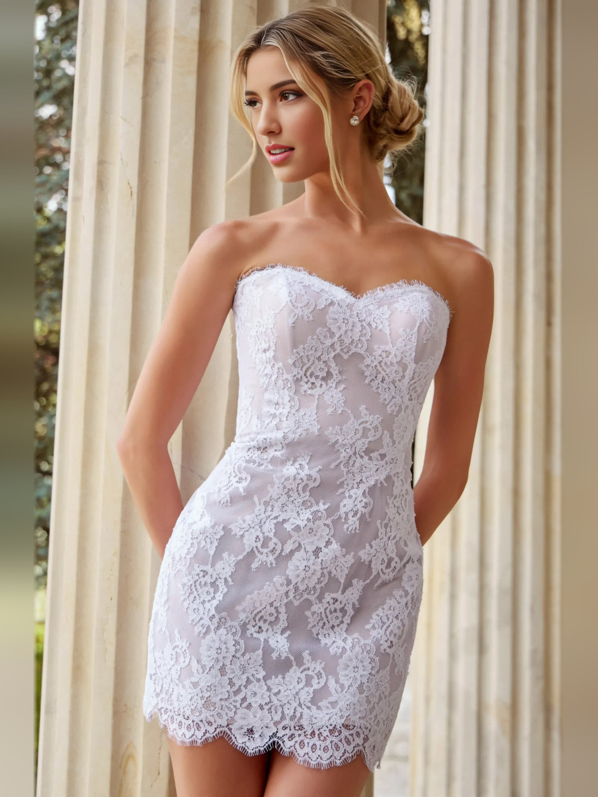 Floral Sweetheart Bodycon Mini Homecoming Dress for Summer Gala