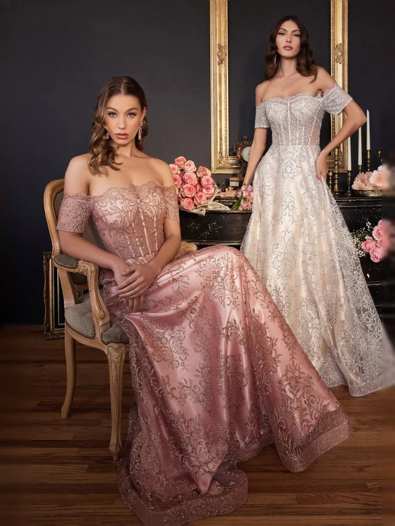 Corset Sweetheart A-Line Floor-Length Satin Prom Dress for Prom Night