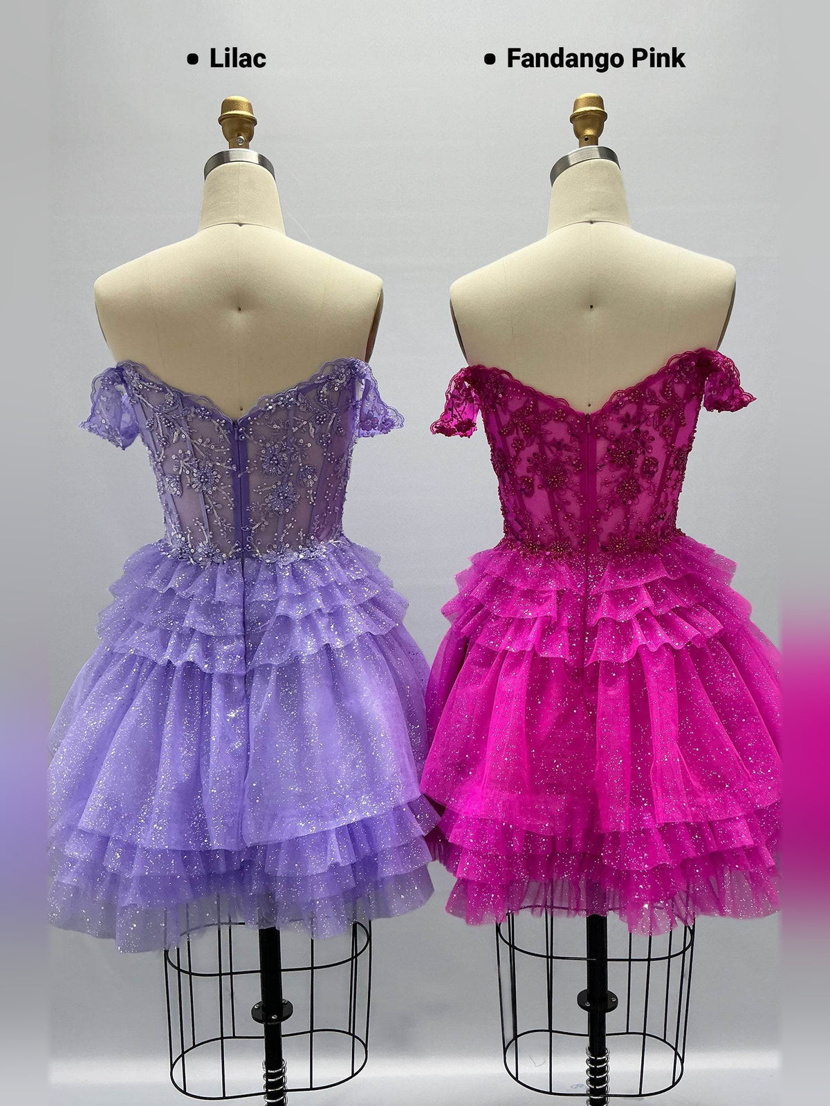 Corset Layered Sweetheart A-Line Short Tulle Homecoming Dress for Concert Evening