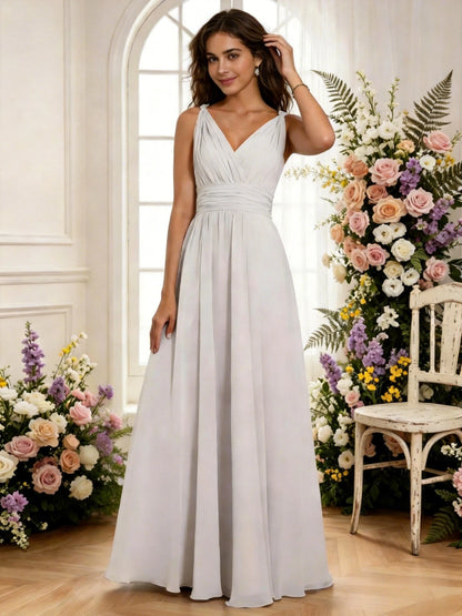 low open back bridesmaid dress details