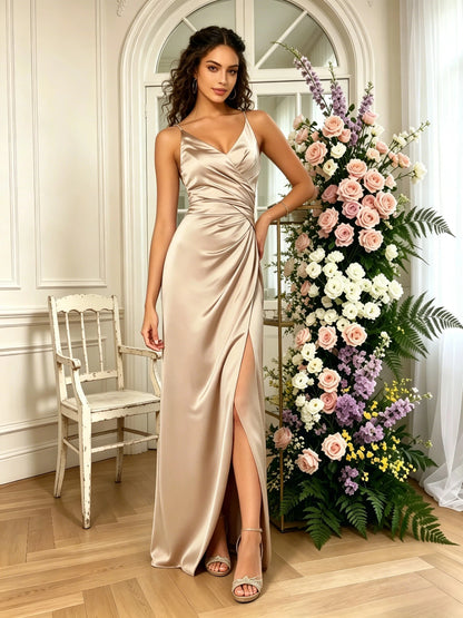 lace up back evening dress