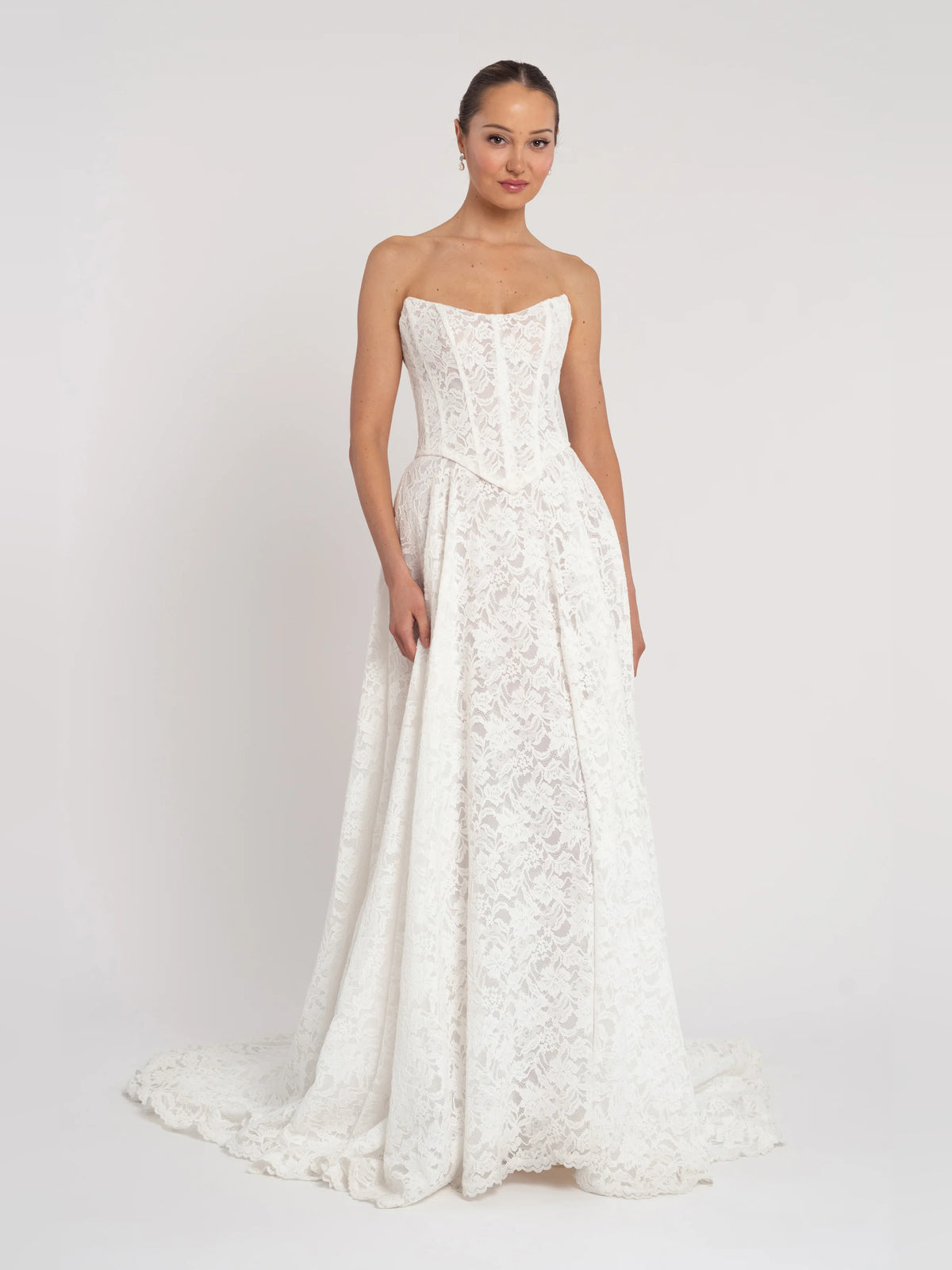 A-Line Floor-Length Formal Dress for Evening Reception