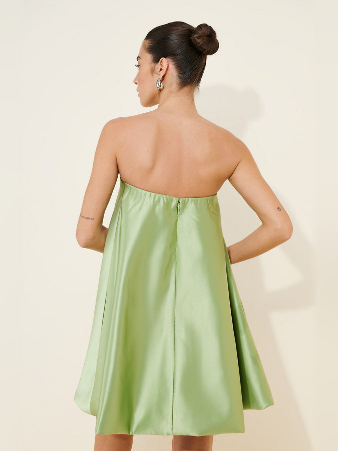 Strapless Mini Homecoming Dress for Banquet Dinner