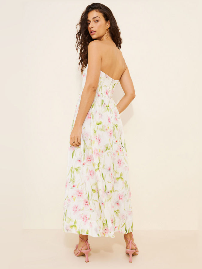 Lola Corset Midi Formal Dress