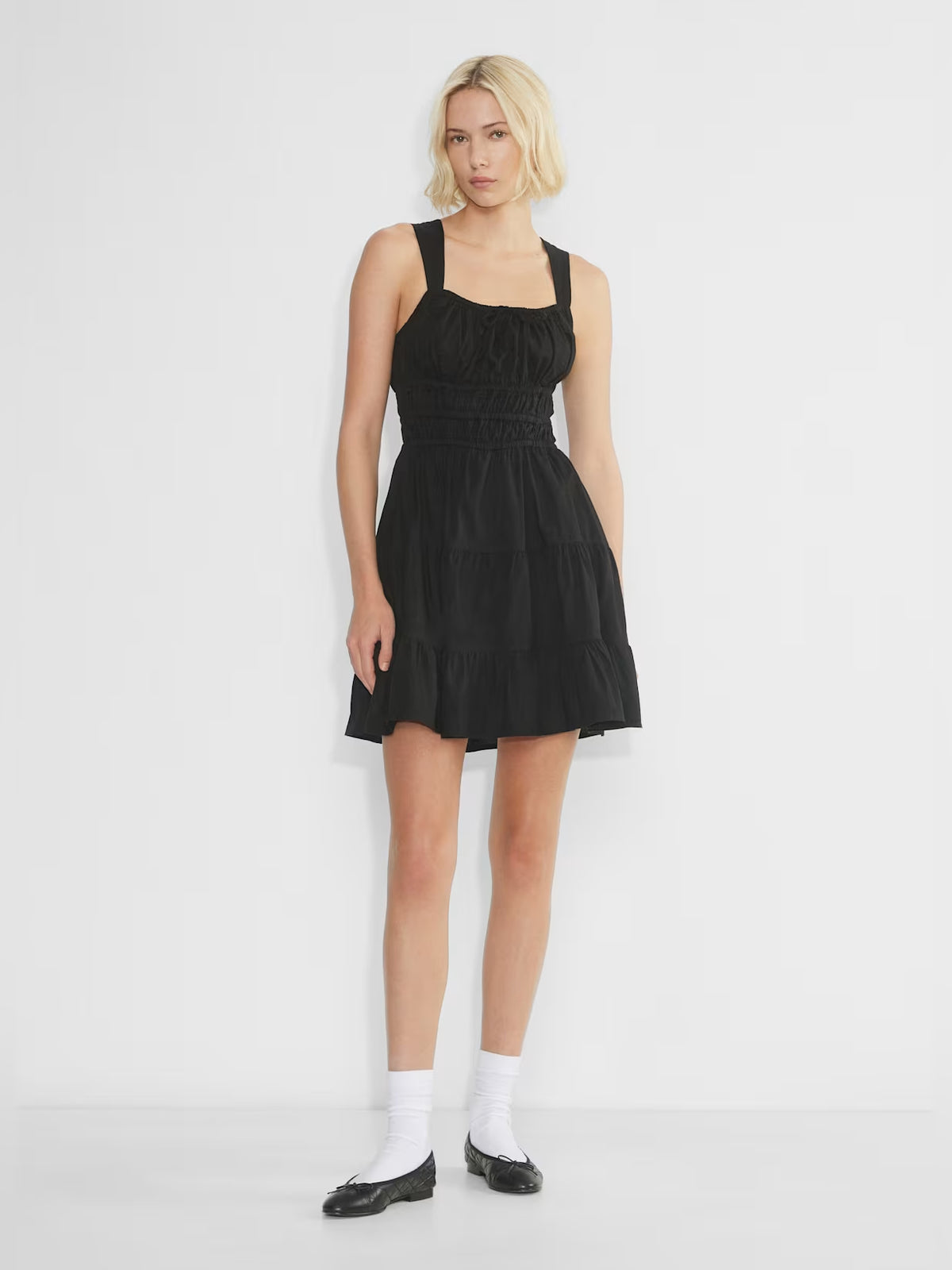 Tiered Mini Homecoming Dress for Formal Party