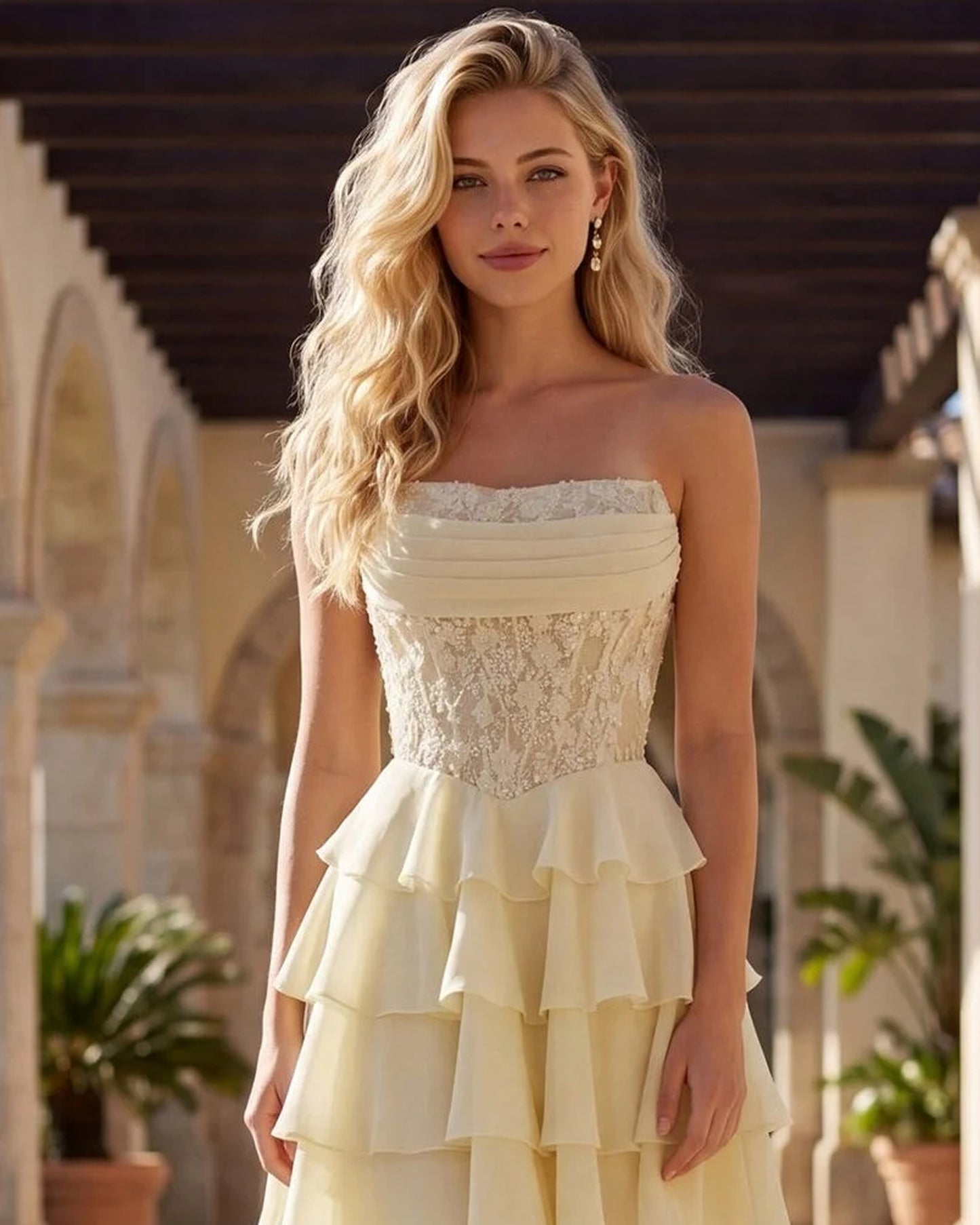 Addy Floral Corset Mini Homecoming Dress