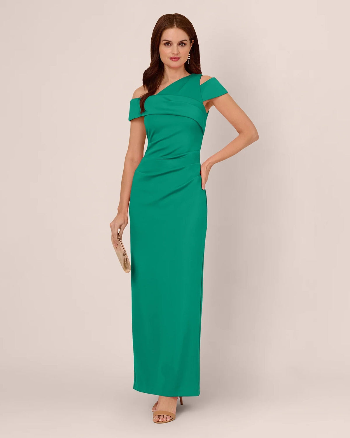 sheath maxi mother of the bride dress - image 8