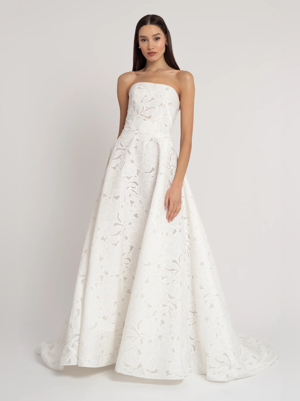 Cut-Out A-Line Floor-Length Formal Dress for Concert Evening