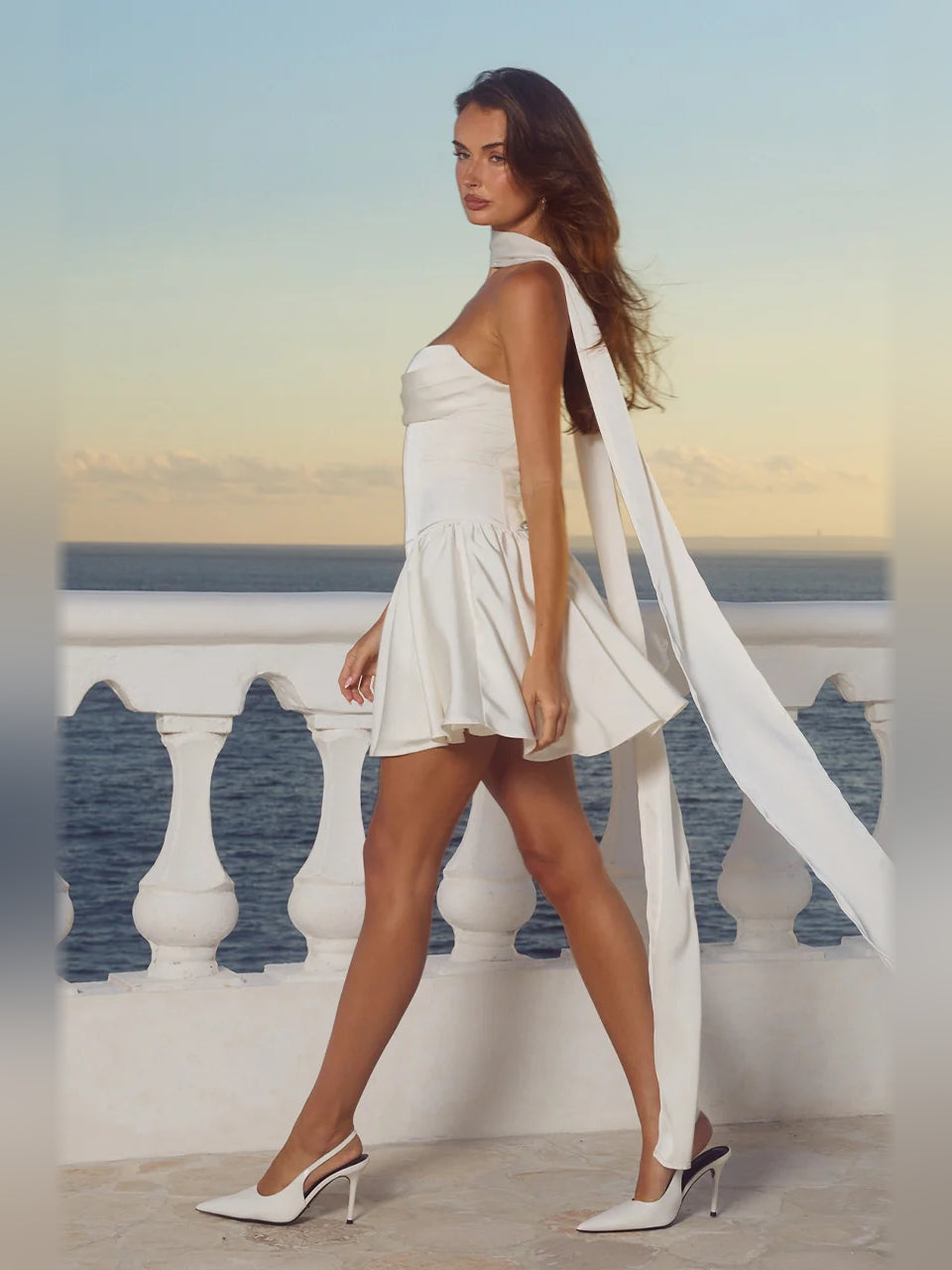 Strapless Mini Homecoming Dress for Museum Gala