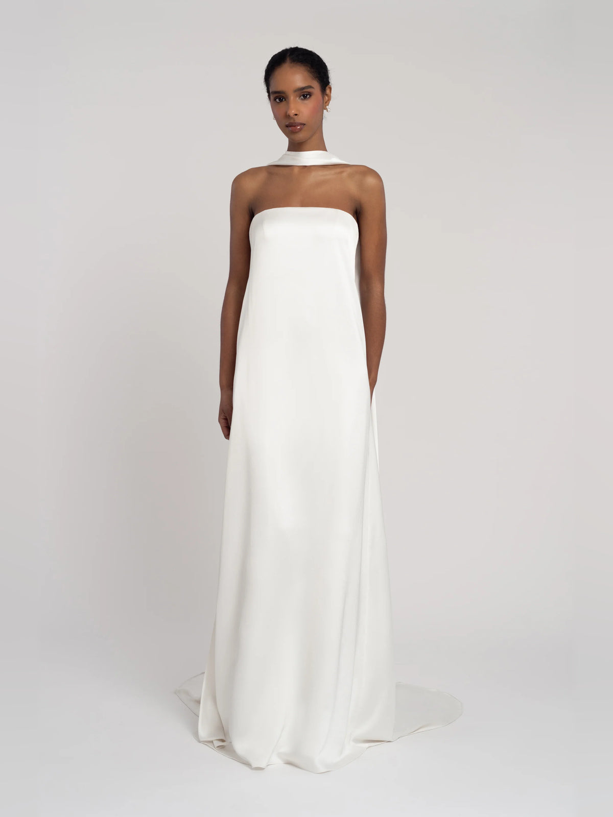 Sheath Floor-Length Formal Dress for Evening Wedding