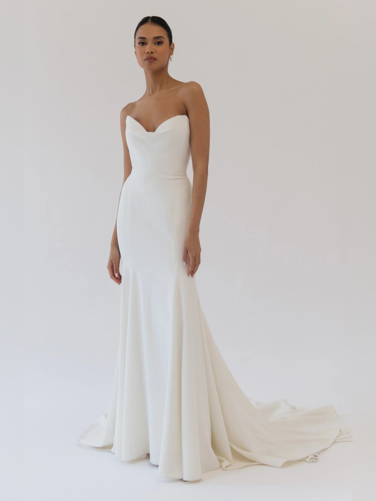 Corset Sweetheart Fit-and-Flare Floor-Length Formal Dress for Gala Reception