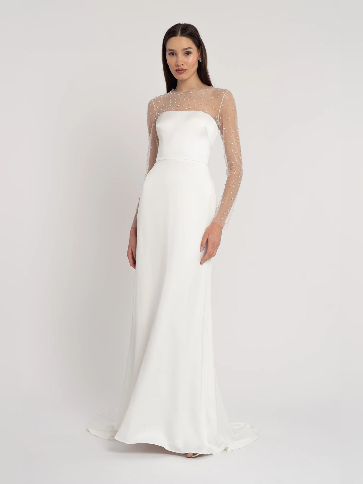 A-Line Floor-Length Formal Dress for Hotel Reception