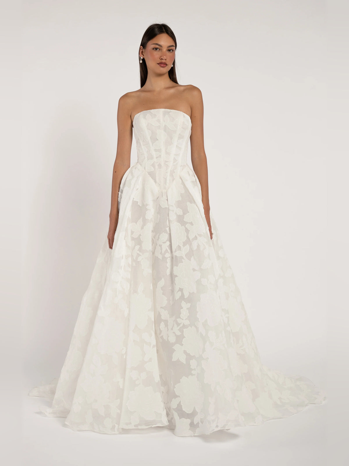 Corset Ball-Gown Floor-Length Formal Dress for Black Tie Event
