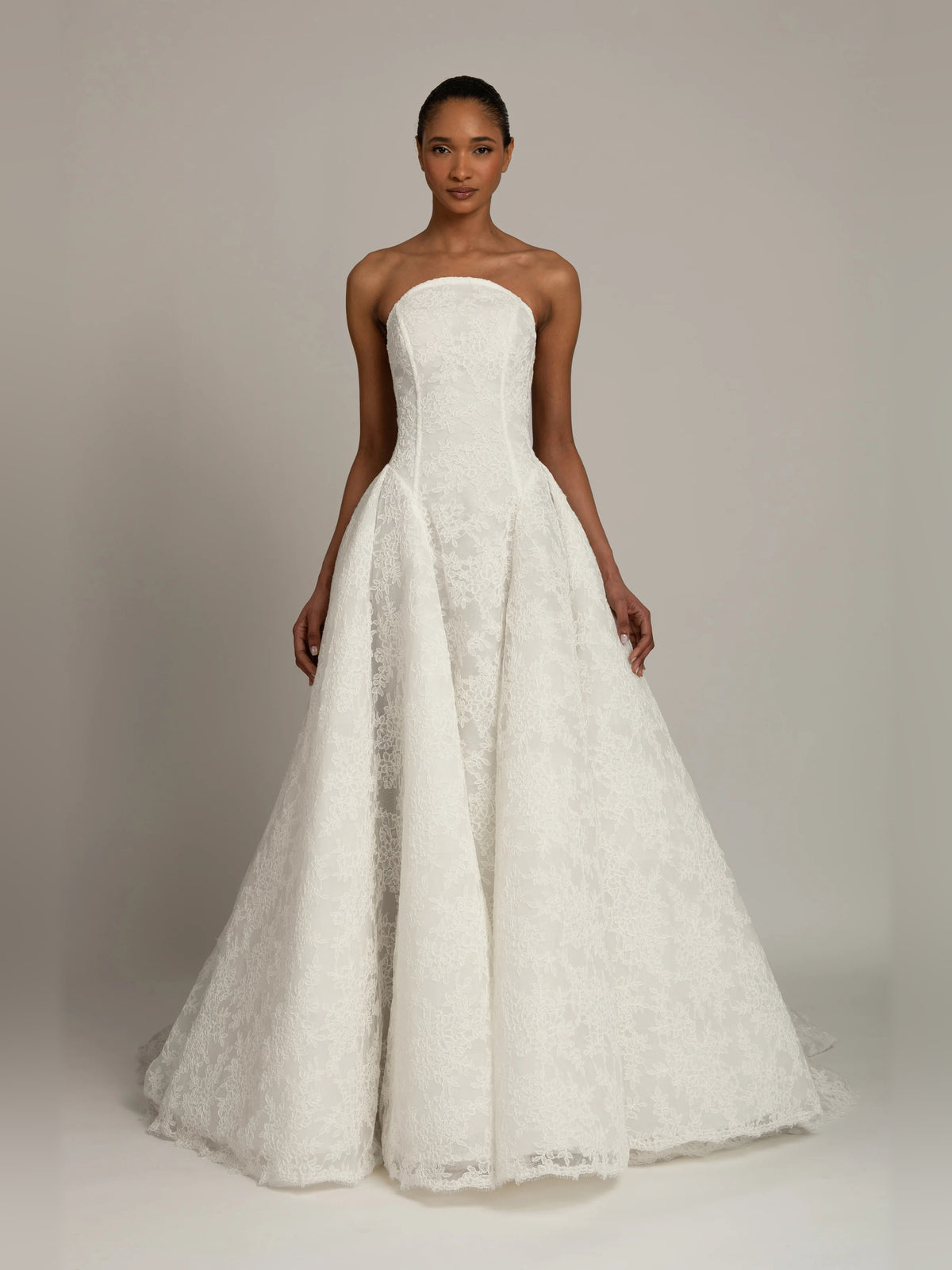 Pleated Ball-Gown Floor-Length Formal Dress for Formal Party