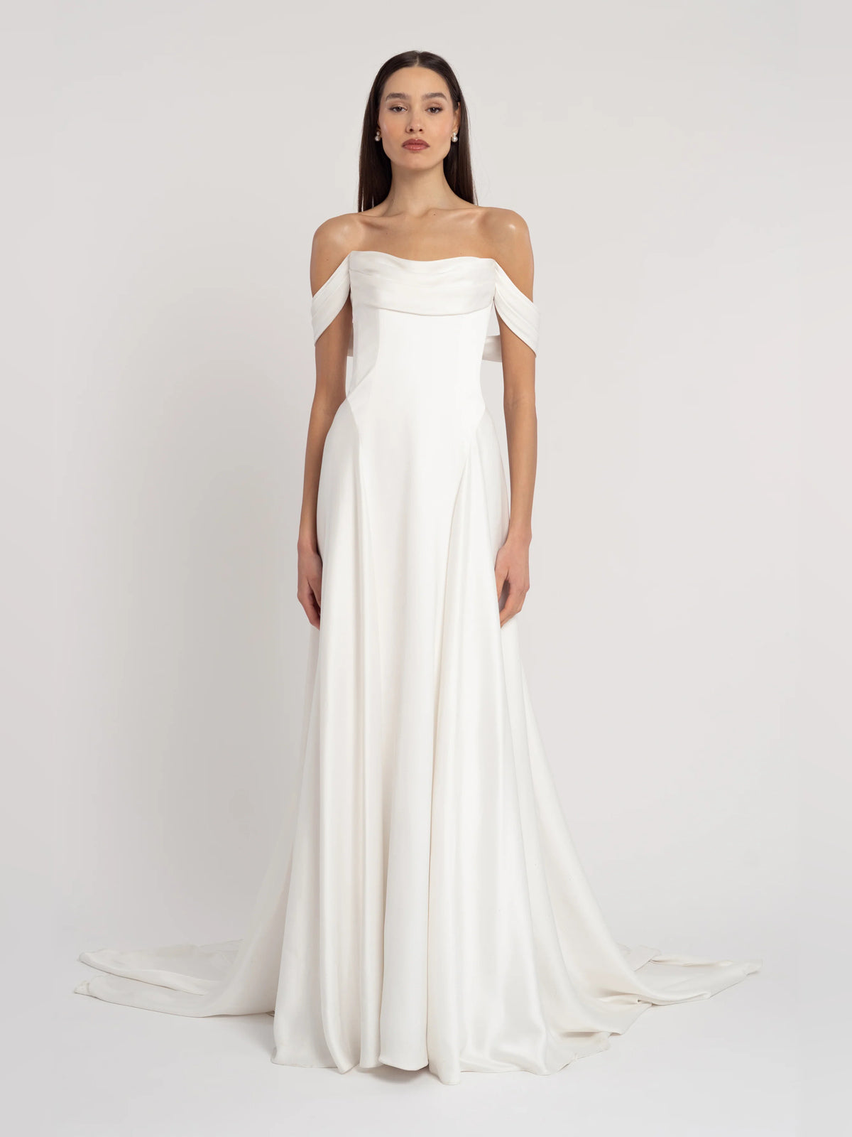 A-Line Floor-Length Formal Dress for Dinner Reception