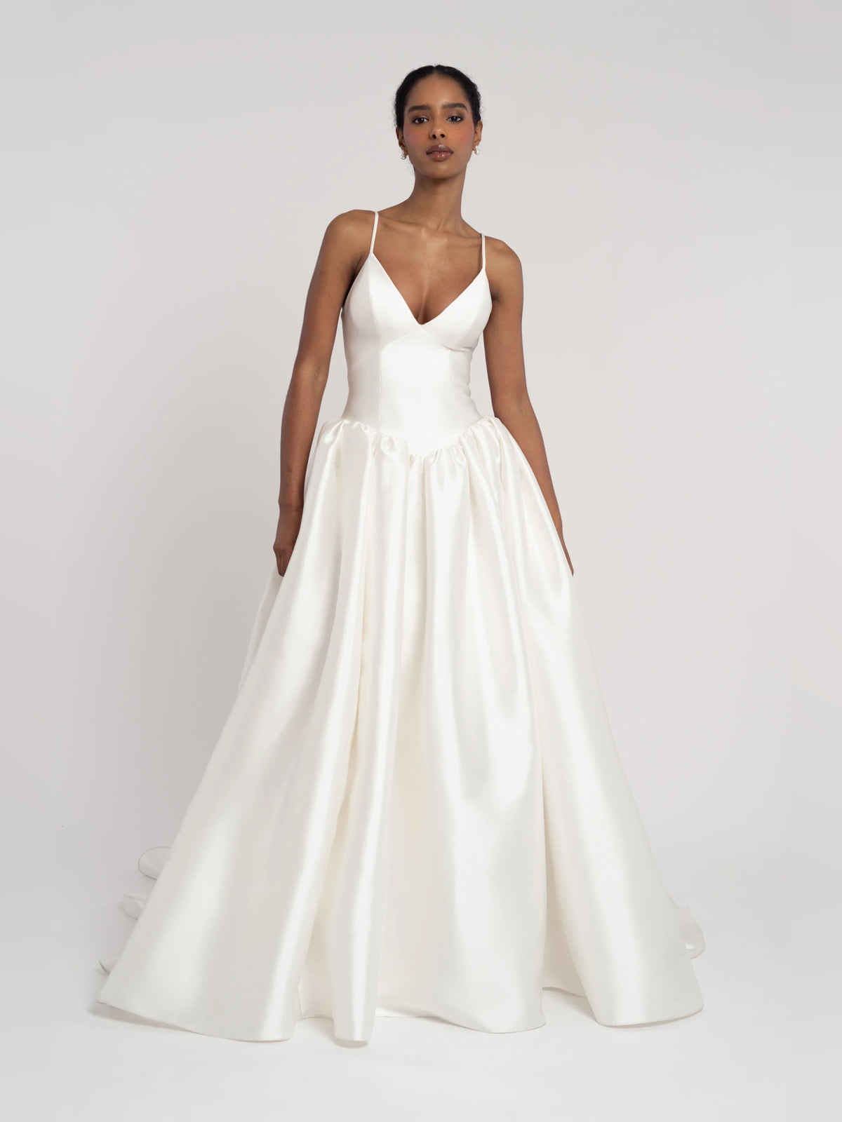 V Neck Ball-Gown Floor-Length Formal Dress for Celebration Night