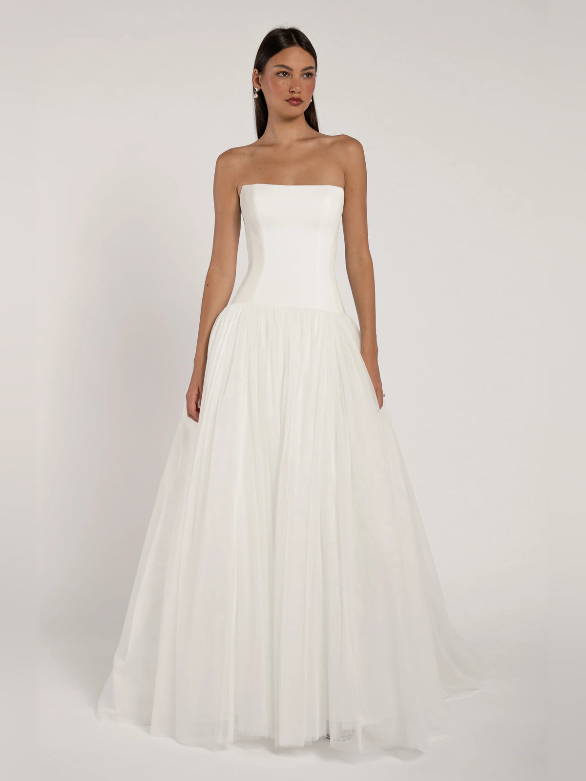 Strapless Ball-Gown Floor-Length Formal Dress for Awards Dinner