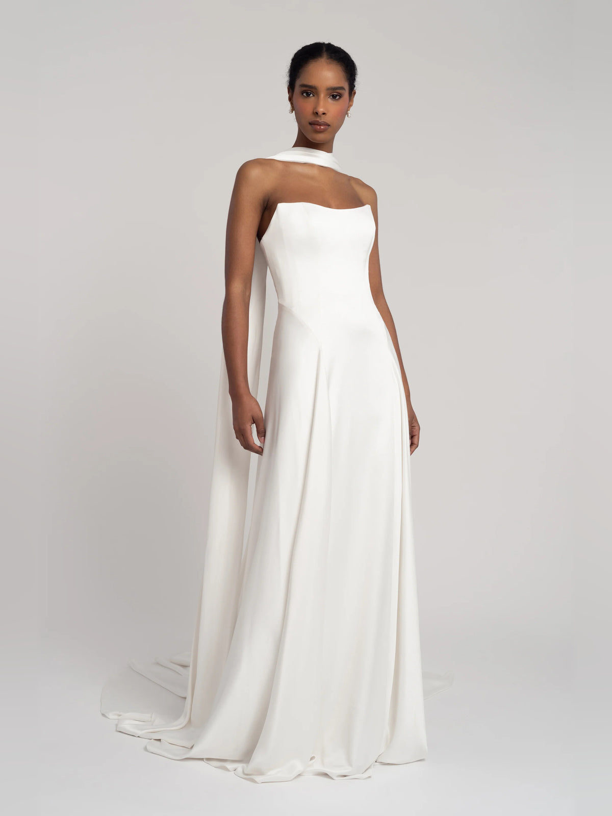 A-Line Floor-Length Formal Dress for Prom Night