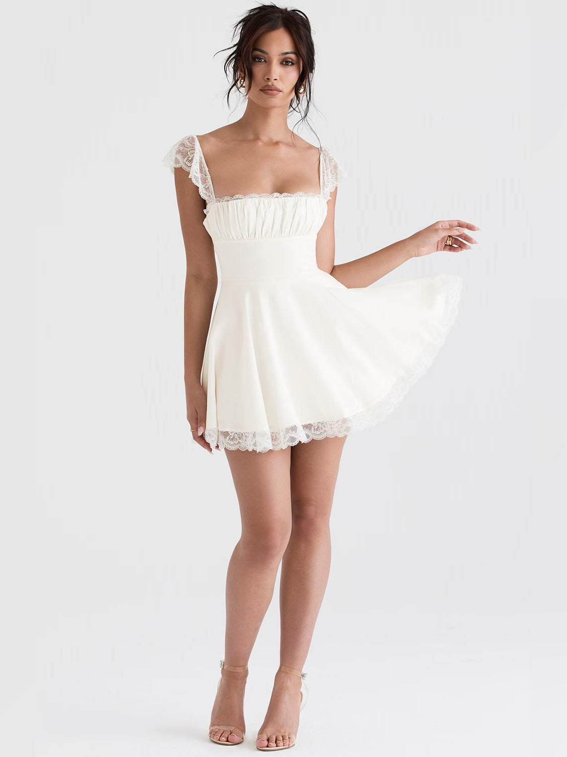 A-Line Mini Homecoming Dress for Autumn Reception