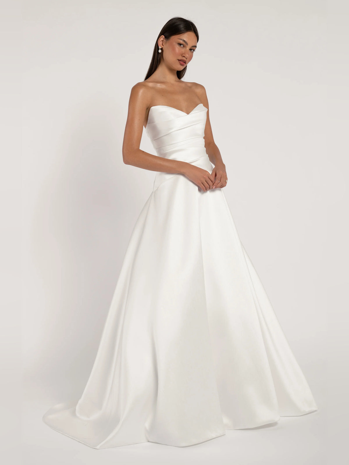 Draped Sweetheart A-Line Floor-Length Formal Dress for Gala