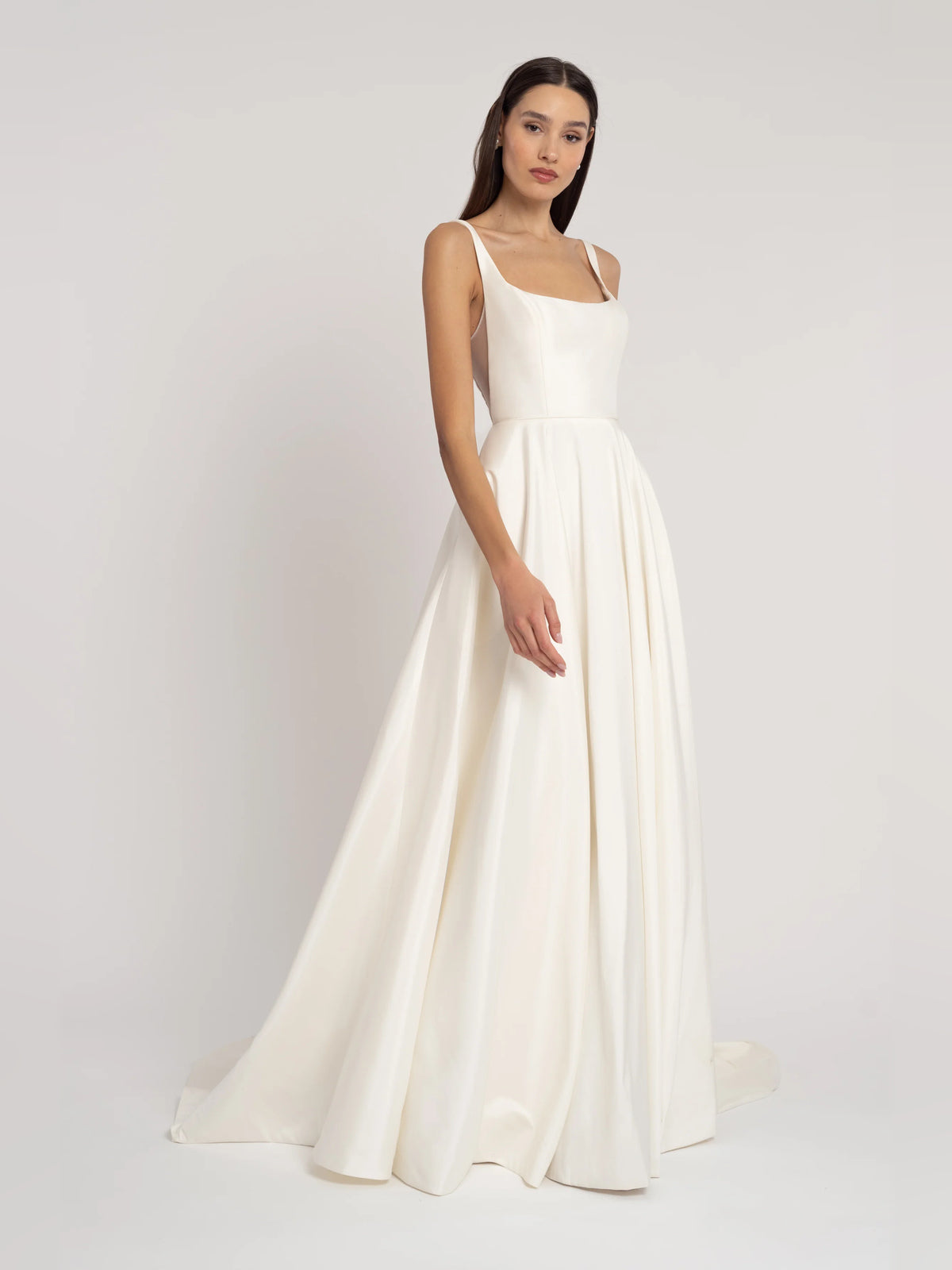 Scoop Neck A-Line Floor-Length Formal Dress for Cocktail Party