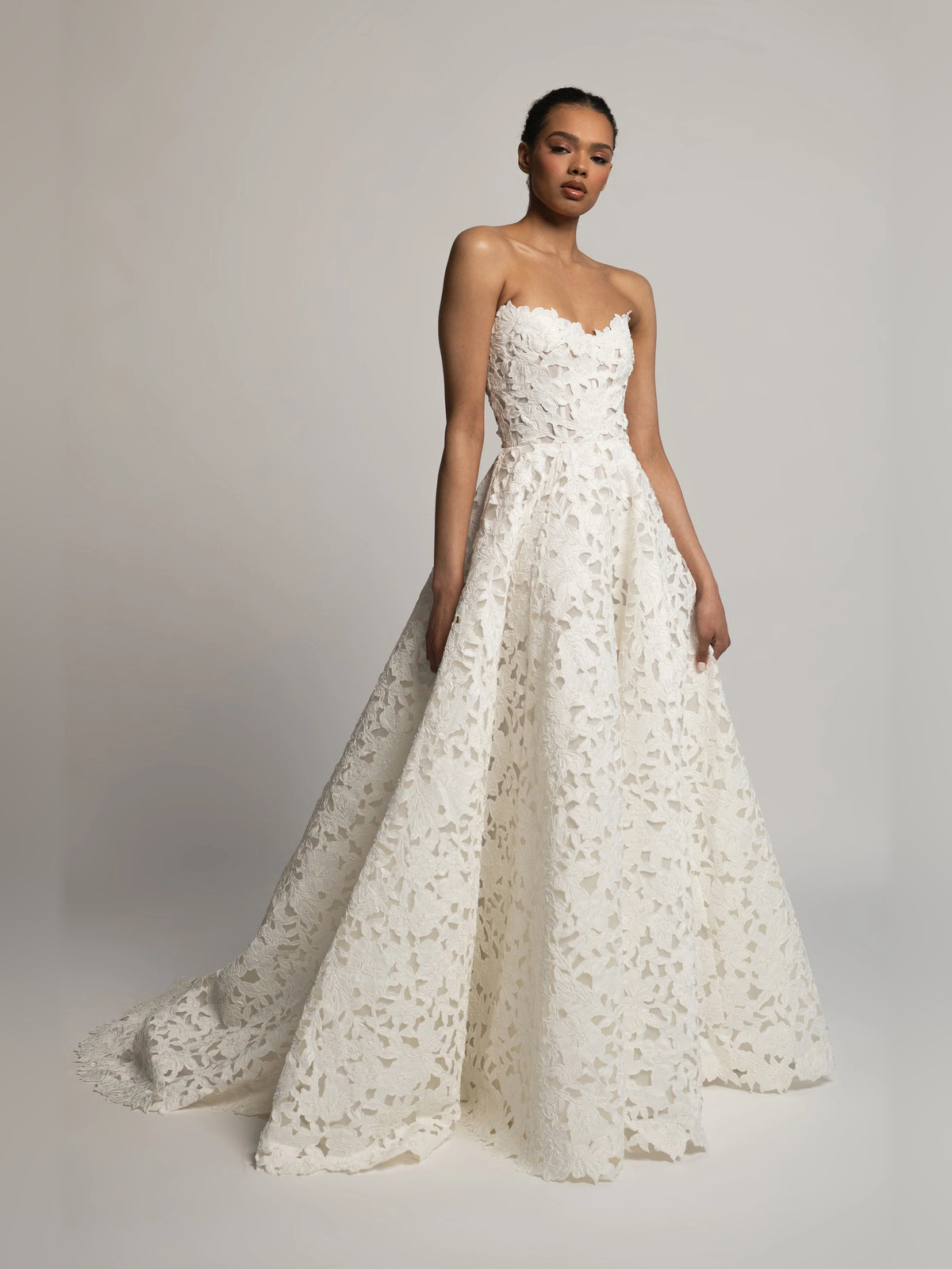 Cut-Out Ball-Gown Floor-Length Formal Dress for Graduation