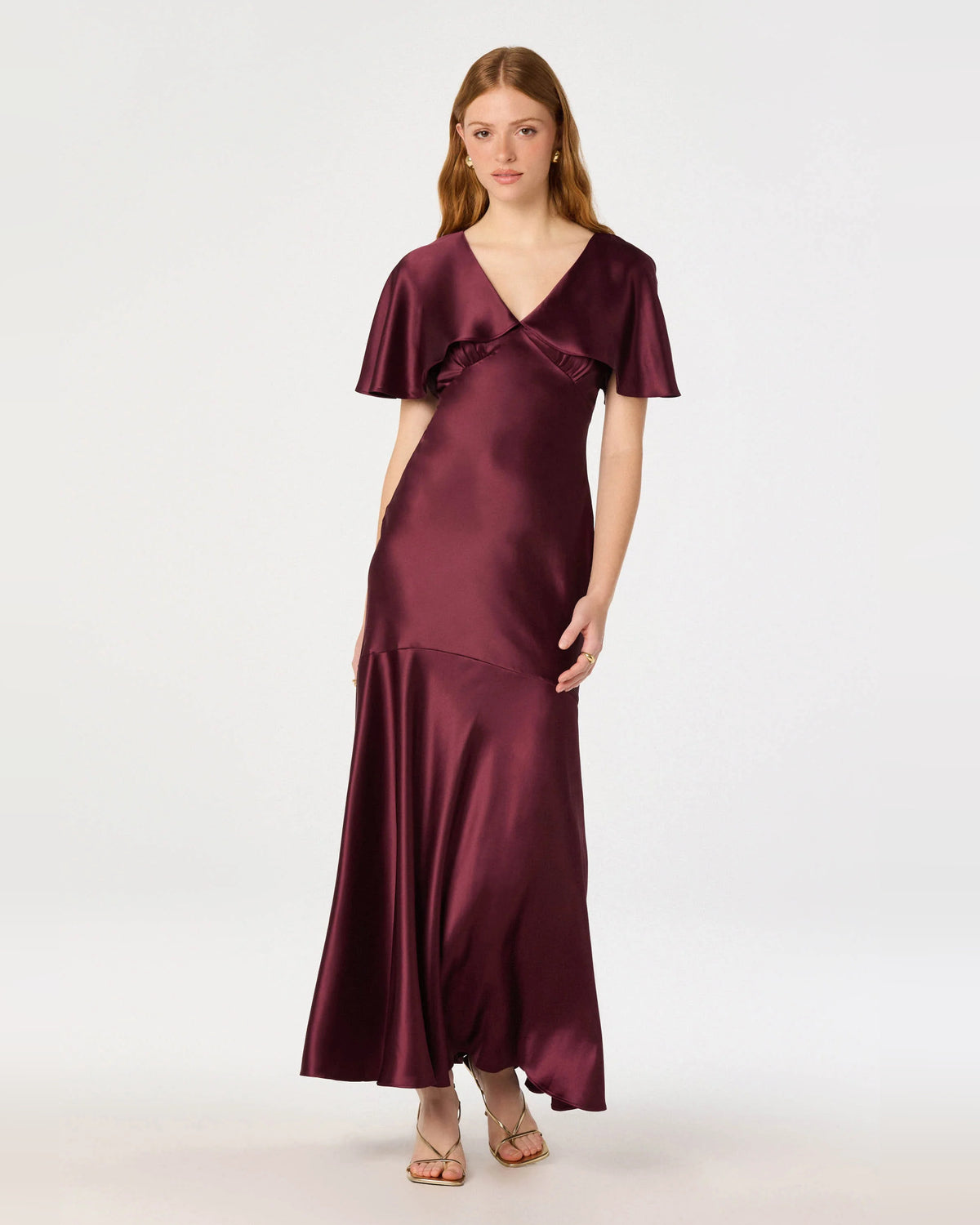 Spaghetti Strap A-Line Maxi Formal Dress for Club Formal