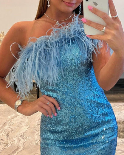 tight homecoming dress glamorous sparkle
